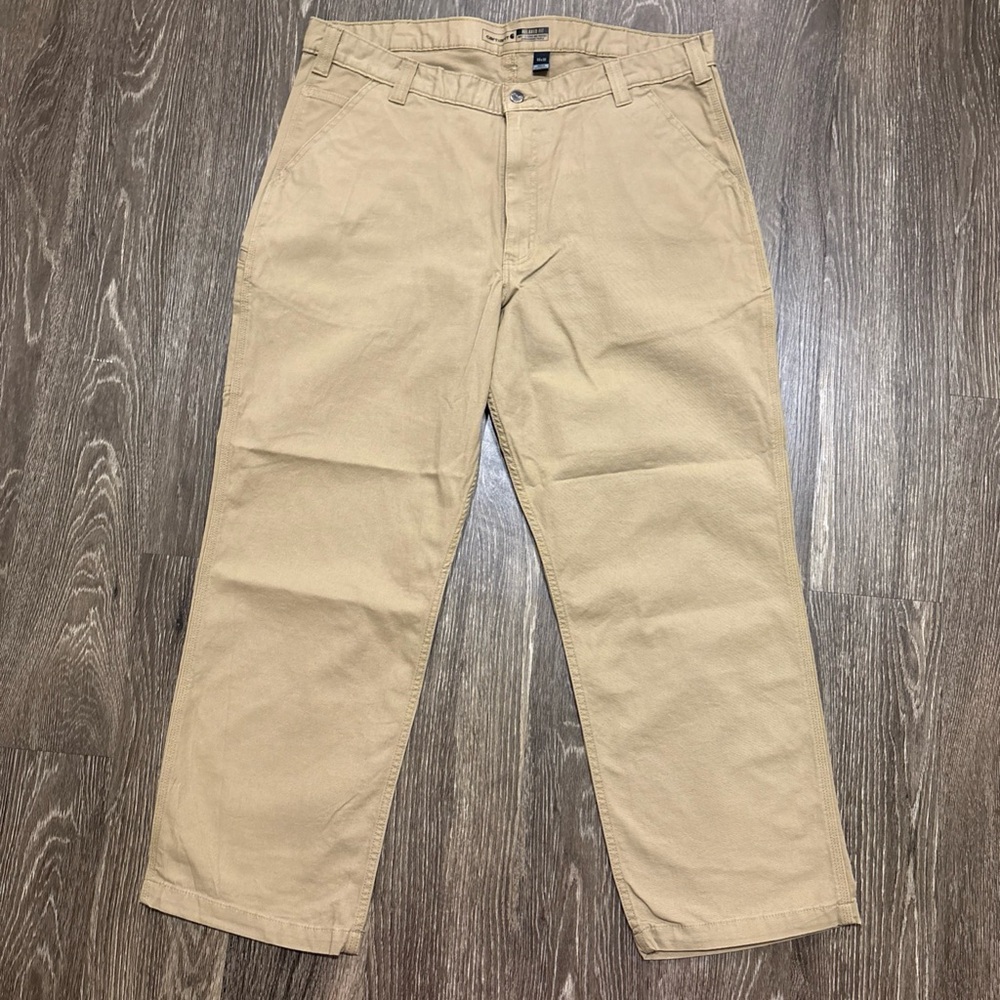 Carhartt Tan Straight-Leg Chinos